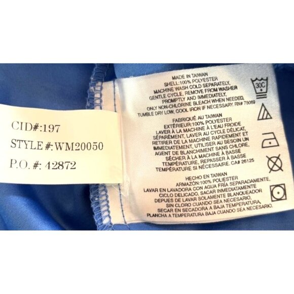 Ashworth Womens Blue Wind Water Resistant Pullover Golf Jacket M 2005 U.S. Open - Picture 6 of 7